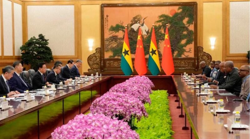 Ghana President John Mahama attends official meetings in Beijing, China