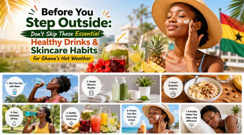 Health Improving Tips for Skin in Ghana's Hot Climates |2026