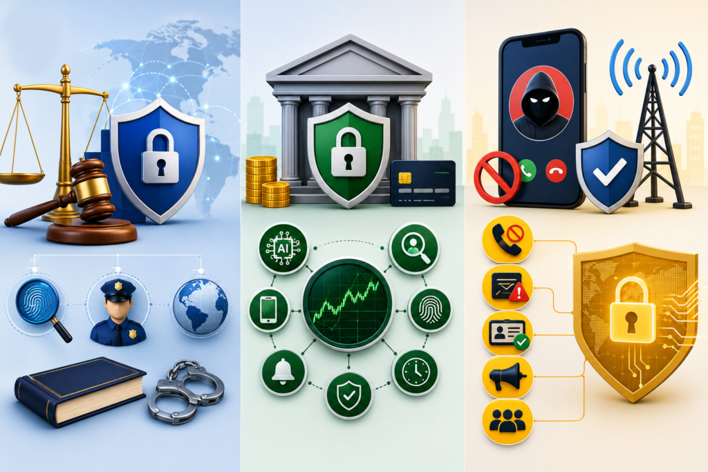 Cybersecurity steps by Imposing Hard Punishment by Law and customer security by Mobile Operators in Ghana