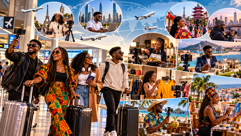 Content creators of Ghana travelling to the World vrg