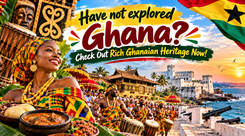 Chech out rich ghanaian heritage with a creative MCQ Quiz.