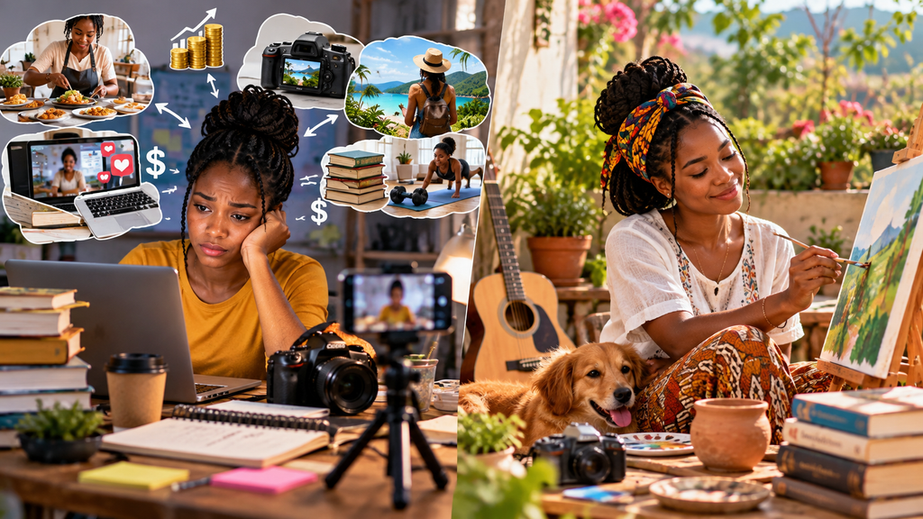 From Hustle Pressure to Creative hobbies vrg