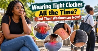 Tight clothes and irritation faced by young Ghanaians