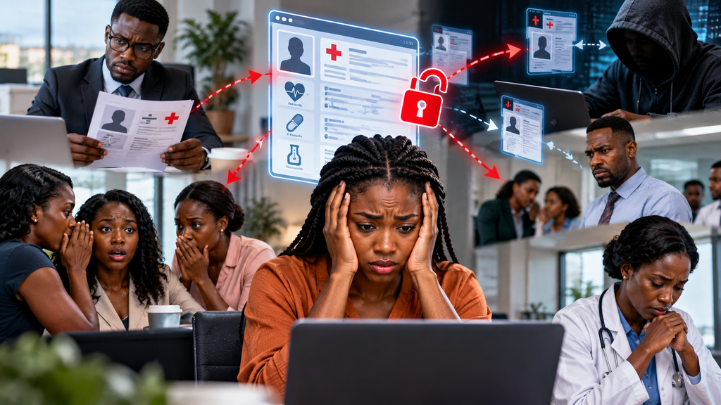 breach of digital healthcare in Ghana to an employee